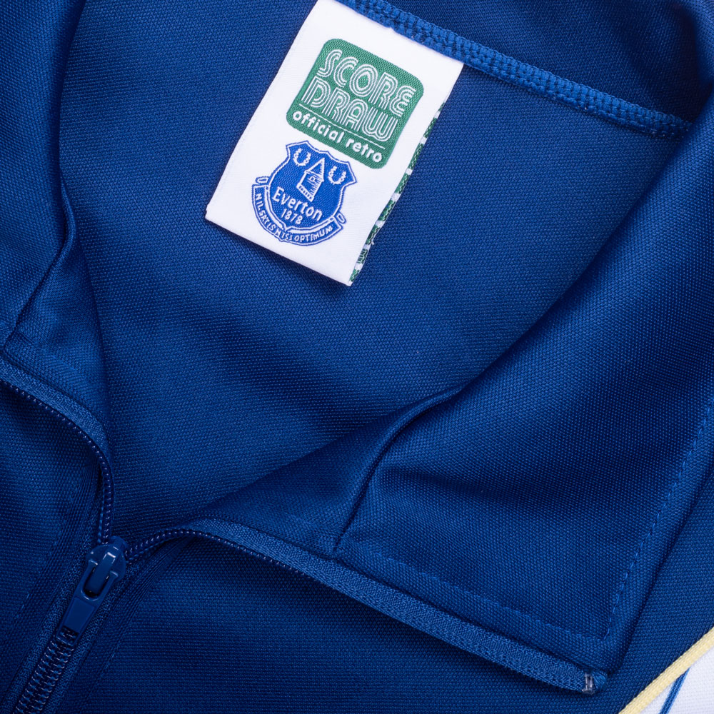 Everton EFC Crest 83-91  Men's Track Jacket – Look Sharpish