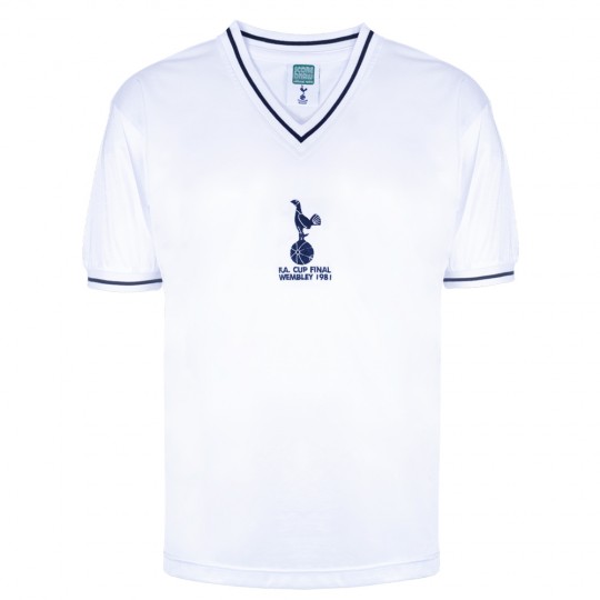 Tottenham Hotspur 1981 FA Cup Final Retro Football Shirt - TOFFS