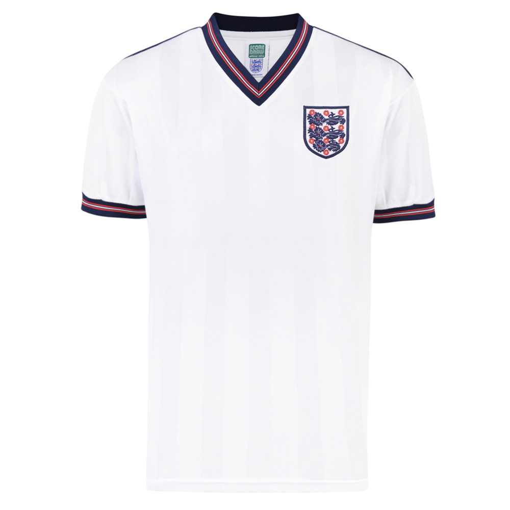 Muildier Imperial Misbruik England 1986 shirt | England Retro Jersey | Score Draw