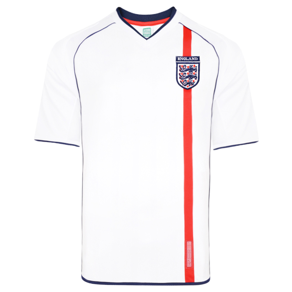 England 02 Shirt England Retro Jersey Score Draw