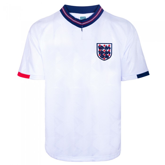 England 1989 Retro Football Shirt